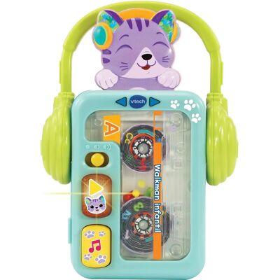 Vtech Baby Walkman Infantil Descubre la Música - Transparente Vtech Baby Walkman Infantil Descubre la Música - Transparente