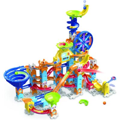 VTech XL 200E - Jeu de construction Marble Rush Électronique - Publicité VTech XL 200E - Jeu de construction Marble Rush Électronique - Publicité