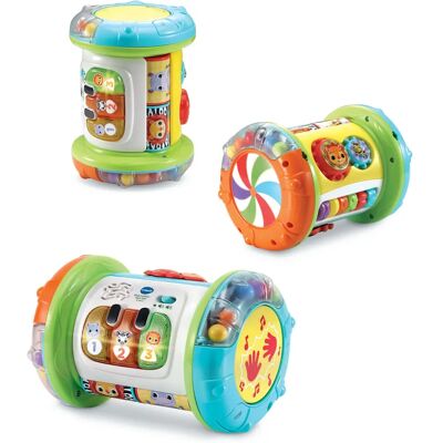 Vtech Baby Magi Roulade Tam Tam 3-in-1 - Musisches Spielzeug Vtech Baby Magi Roulade Tam Tam 3-in-1 - Musisches Spielzeug
