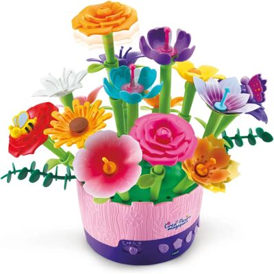 Jeu Éducatif Fleurs Magiques Vtech Créa - 3 Unités - Bleu Jeu Éducatif Fleurs Magiques Vtech Créa - 3 Unités - Bleu