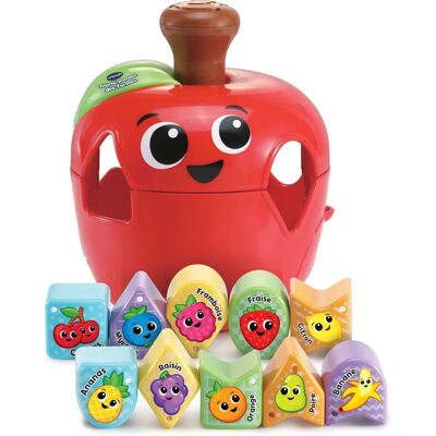 VTech Spielzeug Grün - Pomme des Formes - Rot - Ab 12 Monaten VTech Spielzeug Grün - Pomme des Formes - Rot - Ab 12 Monaten