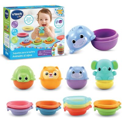 Juguetes para la bañera animales VTECH - 17 piezas Juguetes para la bañera animales VTECH - 17 piezas