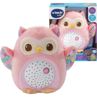 Vtech Rosa Uggla Plysch Projektor - Nattlampa & Musikleksak Vtech Rosa Uggla Plysch Projektor - Nattlampa & Musikleksak