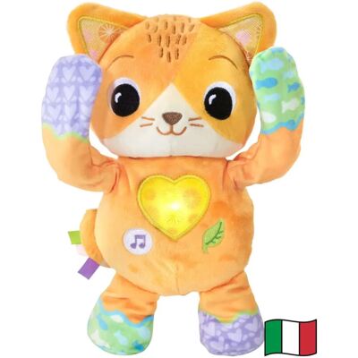 Minù Gattino Cucù Bebè Arancio - Giocattolo per bambini Minù Gattino Cucù Bebè Arancio - Giocattolo per bambini