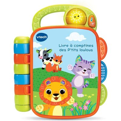 VTech Baby LIVRE A COMPTINES DES P'TITS L - Livre musical bébé VTech Baby LIVRE A COMPTINES DES P'TITS L - Livre musical bébé