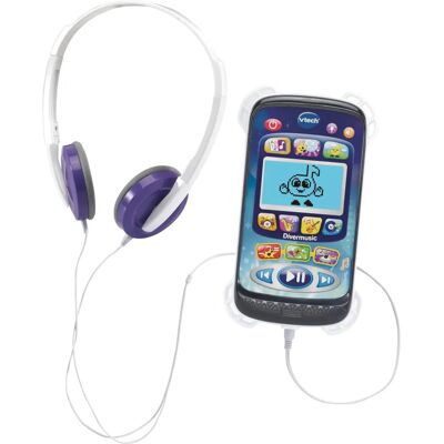 Juguete interactivo Divermusic de Vtech - Juguete educativo de plástico para niños de 3+ años Juguete interactivo Divermusic de Vtech - Juguete educativo de plástico para niños de 3+ años