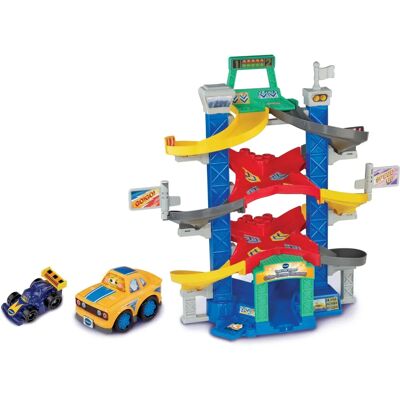 Vtech Childrens Toot-Toot Drivers Criss-Cross Raceway - Play Set Vtech Childrens Toot-Toot Drivers Criss-Cross Raceway - Play Set