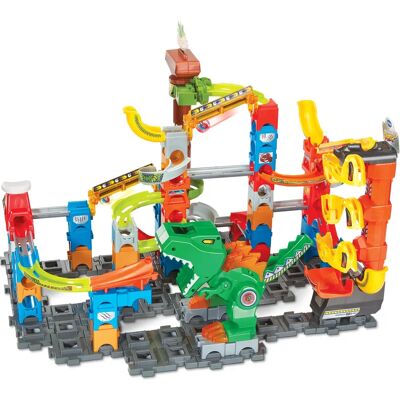 VTech Murmelbahn Dino Adventures Magnetisches Set XL400E - Magnetische Murmelbahn VTech Murmelbahn Dino Adventures Magnetisches Set XL400E - Magnetische Murmelbahn