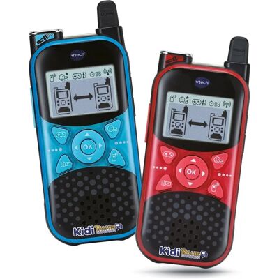 Vtech KidiTalkie Explorer 8 in 1 (spagnolo) - blu/rosso Vtech KidiTalkie Explorer 8 in 1 (spagnolo) - blu/rosso