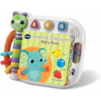 Vtech Baby Learn & Discover Baby Book - Interactive Baby Book Vtech Baby Learn & Discover Baby Book - Interactive Baby Book