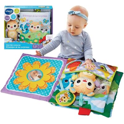 Le Livre Sensoriel de la Forêt des Surprises - Livre en Peluche Le Livre Sensoriel de la Forêt des Surprises - Livre en Peluche