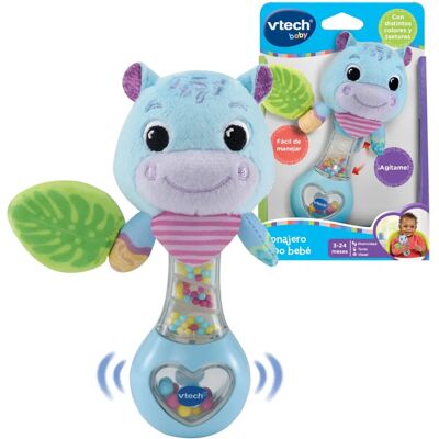 Vtech Baby Hiccup - Baby Skallrorl - Stimulerar Sinnes - Säkert Mekaniskt Design Vtech Baby Hiccup - Baby Skallrorl - Stimulerar Sinnes - Säkert Mekaniskt Design