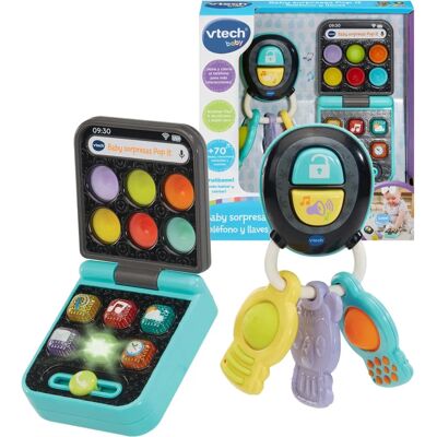 Vtech Baby Överraskning Pop It Telefon & Nycklar - Barnleksaker Vtech Baby Överraskning Pop It Telefon & Nycklar - Barnleksaker