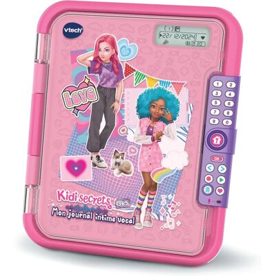 VTech Kidisecrets Journal Vocal - Cahier Électronique pour Enfants VTech Kidisecrets Journal Vocal - Cahier Électronique pour Enfants