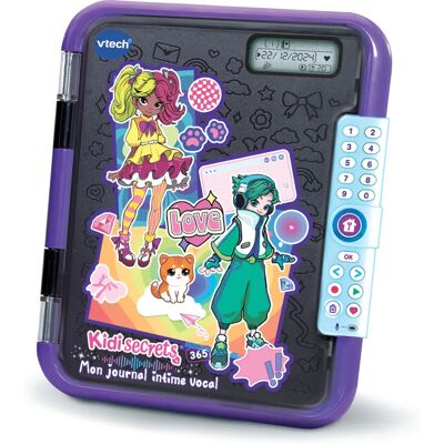 VTech KIDISECRETS 365 - Journal vocal pour enfants - Journal électronique VTech KIDISECRETS 365 - Journal vocal pour enfants - Journal électronique