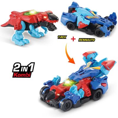 VTech 582004 - Dino és Autó 2 az 1-ben - Játékgép VTech 582004 - Dino és Autó 2 az 1-ben - Játékgép