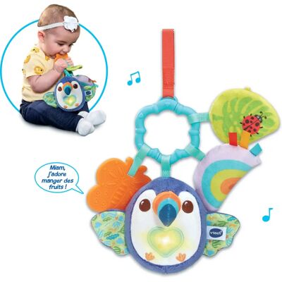 VTech Baby Titouan Tukan Sensory Zabawka - Dla Niemowląt VTech Baby Titouan Tukan Sensory Zabawka - Dla Niemowląt