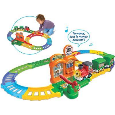 VTech Ttb Train Tut Tut Express - circuit de train avec train à vapeur VTech Ttb Train Tut Tut Express - circuit de train avec train à vapeur