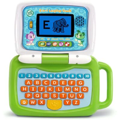 LeapFrog Leaptop Touch 2-en-1, Vert - Ordinateur Jouet - Publicité LeapFrog Leaptop Touch 2-en-1, Vert - Ordinateur Jouet - Publicité