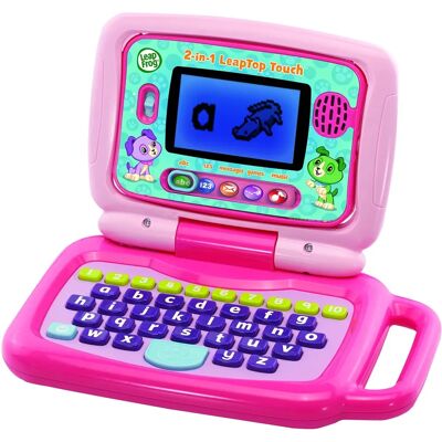 LeapFrog 2-in-1 Touch LeapTop - Pink LeapFrog 2-in-1 Touch LeapTop - Pink