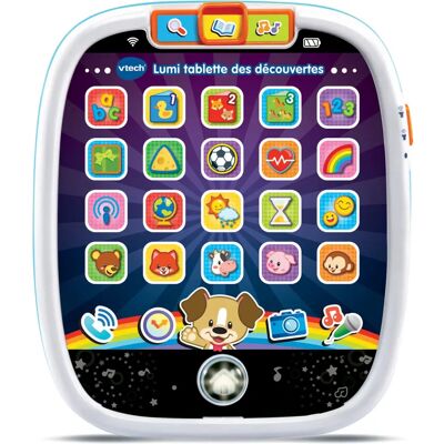 VTech Blanc Découverte Tablette Interactive pour Enfants - Jouet Éducatif VTech Blanc Découverte Tablette Interactive pour Enfants - Jouet Éducatif