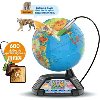 VTech Genius XL - Globe éducatif interactif pour enfants - Publicité VTech Genius XL - Globe éducatif interactif pour enfants - Publicité