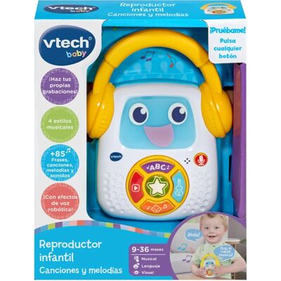 Juguete interactivo Vtech - 15x5,5x19 cm - Plástico - Luz y sonido Juguete interactivo Vtech - 15x5,5x19 cm - Plástico - Luz y sonido
