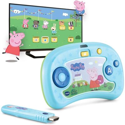 Vtech V.Smile TV Nouvelle Génération Peppa Pig - Console Éducative - Publicité Vtech V.Smile TV Nouvelle Génération Peppa Pig - Console Éducative - Publicité