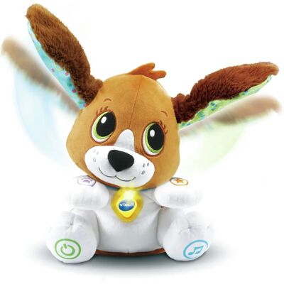 VTech Bébé Chiot - Doudou interactif avec sons pour 1-5 ans - Publicité VTech Bébé Chiot - Doudou interactif avec sons pour 1-5 ans - Publicité