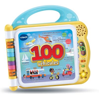 Vtech Baby MON IMAGIER BILINGUE - 100 Véhicules - Livre interactif pour enfants - Publicité Vtech Baby MON IMAGIER BILINGUE - 100 Véhicules - Livre interactif pour enfants - Publicité