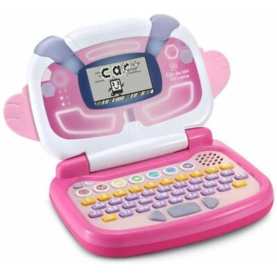 Vtech Pequegenio ES Rosa Giocattolo Educativo Portatile - Computer per bambini Vtech Pequegenio ES Rosa Giocattolo Educativo Portatile - Computer per bambini