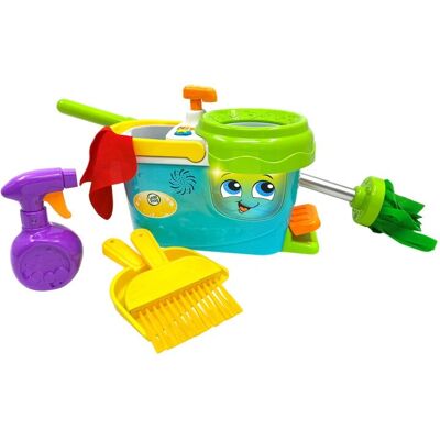 VTech Little Magi'clean Jouet Éducatif Trolley - Jouets pour Enfants 3+ - Publicité VTech Little Magi'clean Jouet Éducatif Trolley - Jouets pour Enfants 3+ - Publicité