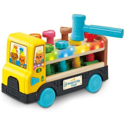 LeapFrog Pound and Pop Truck - Interactive Toy for Learning Colors, Numbers, Shapes LeapFrog Pound and Pop Truck - Interactive Toy for Learning Colors, Numbers, Shapes
