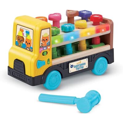 Vtech Lumi Camión Tap Tap - Juguete de Madera para 18-36 Meses Vtech Lumi Camión Tap Tap - Juguete de Madera para 18-36 Meses