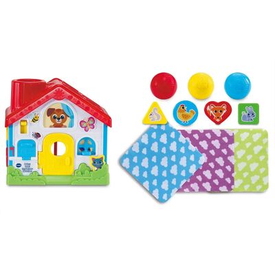 VTech 620604 - Baby Entdeckerhaus 4-in-1 - Bildungs-Spielzeug für 9-36 Monate VTech 620604 - Baby Entdeckerhaus 4-in-1 - Bildungs-Spielzeug für 9-36 Monate