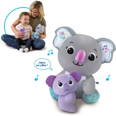 VTech Maman Koala Câlins - Peluche interactive pour 9-36 mois VTech Maman Koala Câlins - Peluche interactive pour 9-36 mois