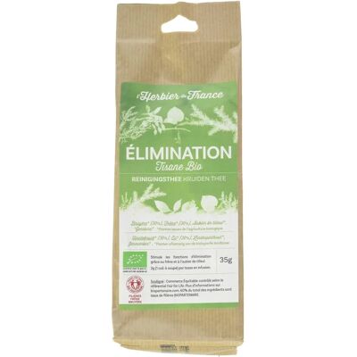 Tisane Herbier de France - 35 g - Élimination, Minceur - Publicité Tisane Herbier de France - 35 g - Élimination, Minceur - Publicité