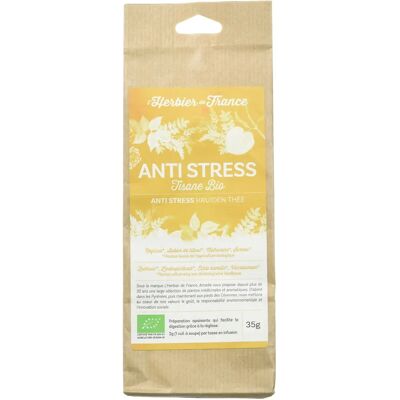Herbier de France Té de Hierbas Orgánico Antiestrés - Té de Hierbas Herbier de France Té de Hierbas Orgánico Antiestrés - Té de Hierbas