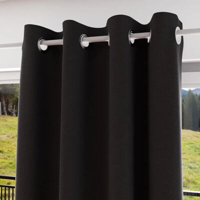 Rideau Occultant Eclipse - Oeillets en métal, Doublure en PVC - 140x250cm - Publicité Rideau Occultant Eclipse - Oeillets en métal, Doublure en PVC - 140x250cm - Publicité