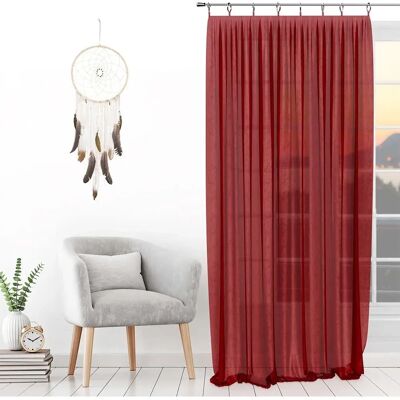 Soleil D'Ocre SPIRIT Πορτοκαλί Κουρτίνες - Διάφανες, 135x250 cm Soleil D'Ocre SPIRIT Πορτοκαλί Κουρτίνες - Διάφανες, 135x250 cm