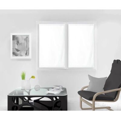 SH0P&CITY Rideaux blancs 45x160 cm - Rideaux SH0P&CITY Rideaux blancs 45x160 cm - Rideaux