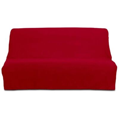 SOLEIL D OCRE Panama Rote Couchhülle - Clic-Clac 190x204cm SOLEIL D OCRE Panama Rote Couchhülle - Clic-Clac 190x204cm
