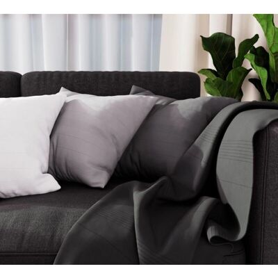 SH0P&CITY Adele anthracite - 140x200 cm Plaid SH0P&CITY Adele anthracite - 140x200 cm Plaid