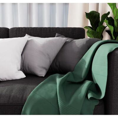 SH0P&CITY Adele Grün Plaid 140x200 cm - Plaid SH0P&CITY Adele Grün Plaid 140x200 cm - Plaid