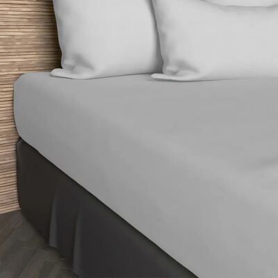 Soleil D'Ocre ALEX Vitt Fitted Sheet - Fitted Sheet Soleil D'Ocre ALEX Vitt Fitted Sheet - Fitted Sheet
