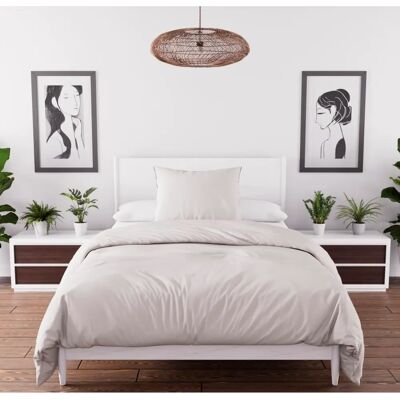 Intemporel Linen Microfiber Duvet Cover Set - Bed Linen Set Intemporel Linen Microfiber Duvet Cover Set - Bed Linen Set