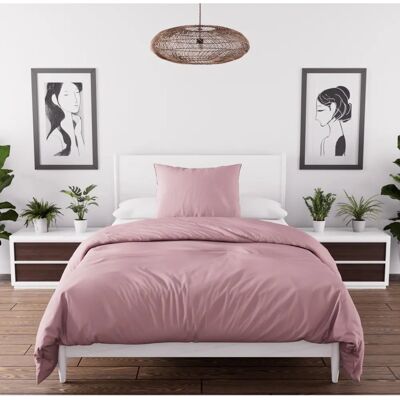 Intemporel Vieux Rose Microfiber Duvet Set - Bedding set Intemporel Vieux Rose Microfiber Duvet Set - Bedding set
