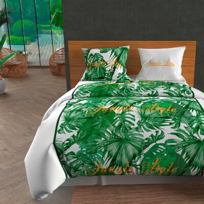 Conjunto de cama verde Noumea de Soleil d'Ocre - Juego de cama Conjunto de cama verde Noumea de Soleil d'Ocre - Juego de cama