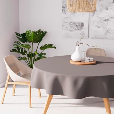 Soleil D'Ocre Modèle 815234 - Nappe Ronde Marron 180cm Soleil D'Ocre Modèle 815234 - Nappe Ronde Marron 180cm