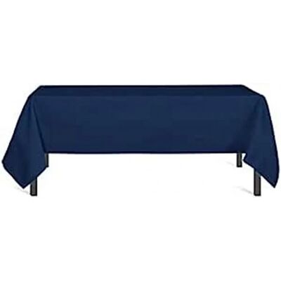 Alix 817240 Nappe rectangulaire bleu marine - Nappe Alix 817240 Nappe rectangulaire bleu marine - Nappe